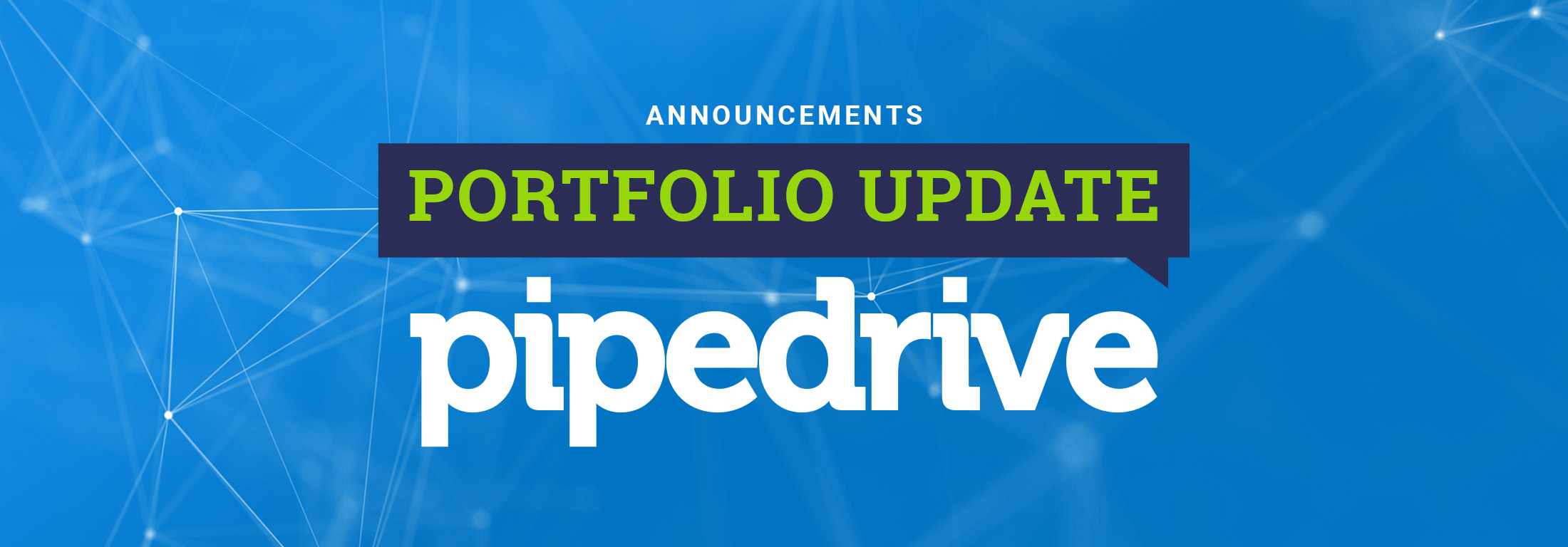 MyCRM hat jetzt auch Pipedrive im Portfolio